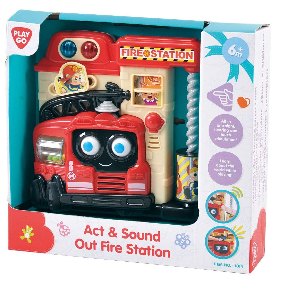 Развивающая игрушка - Пожарная станция  